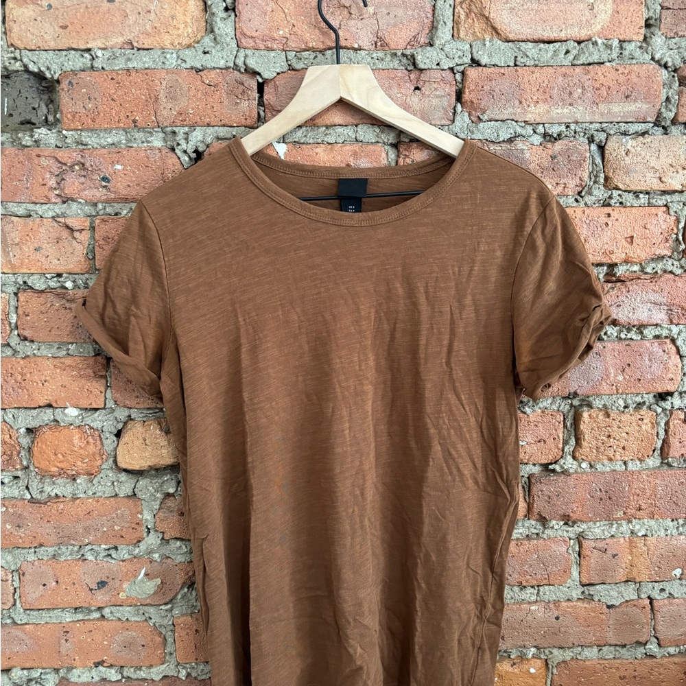 Casual Tan H&M Short Sleeve Tee